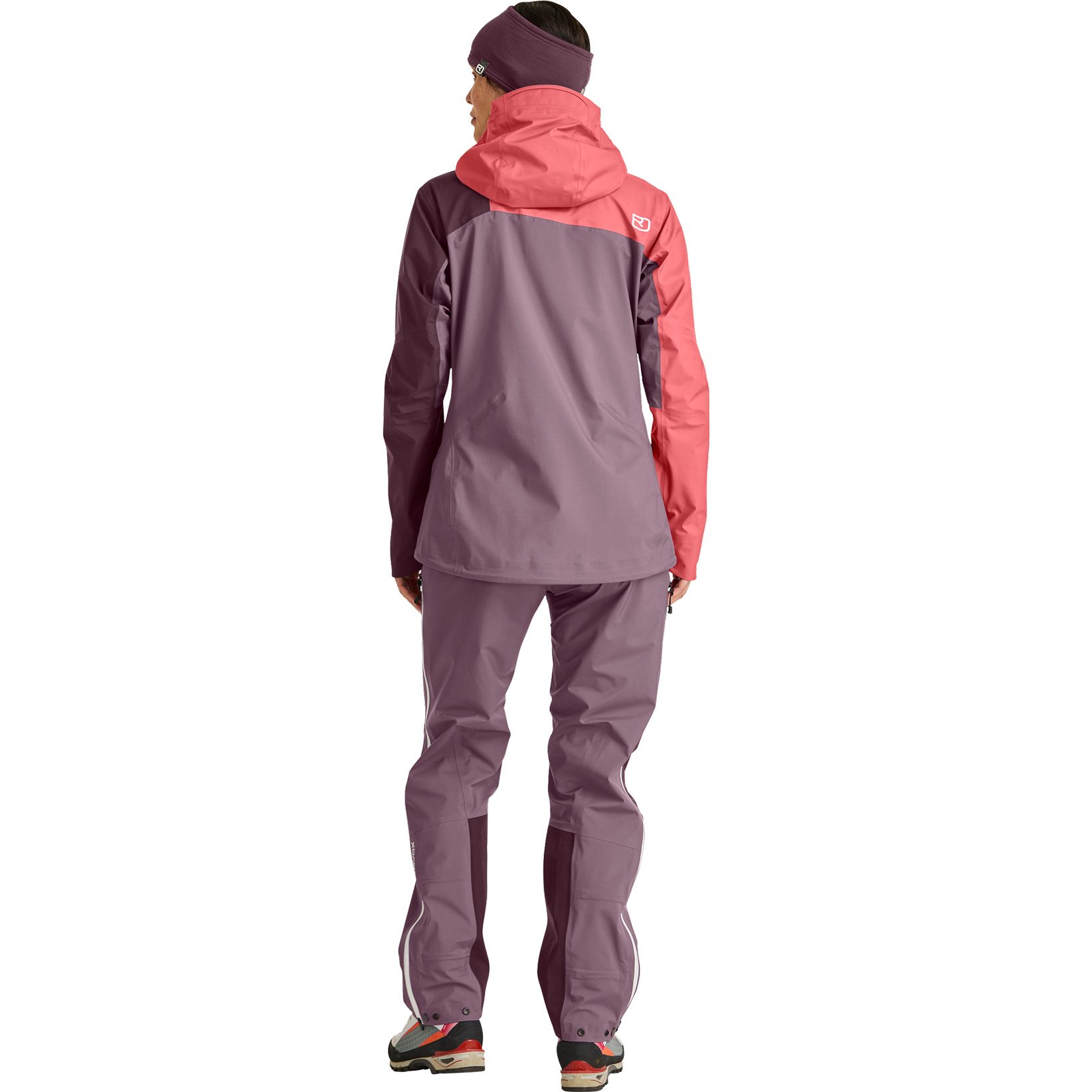 ORTOVOX Westalpen 3L Light Hardshellhose Damen wild berry