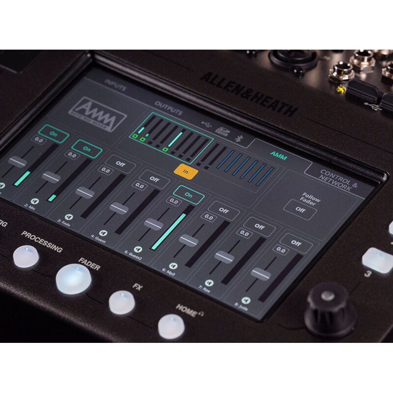Allen & Heath CQ-12T 12i/8o ultracompacte digitale mixer