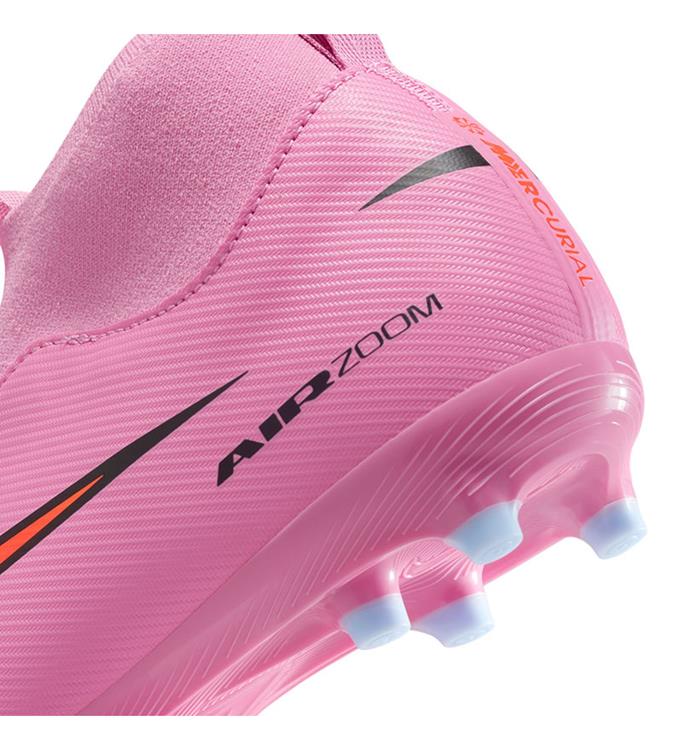 Nike JR ZOOM SUPERFLY 10 ACAD FGMG FQ8304-600 MAGIC-FLAMINGO-BLACK-TOTAL-CRI