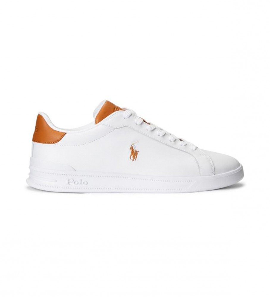 Tênis Ralph Lauren Basic de Couro Branco