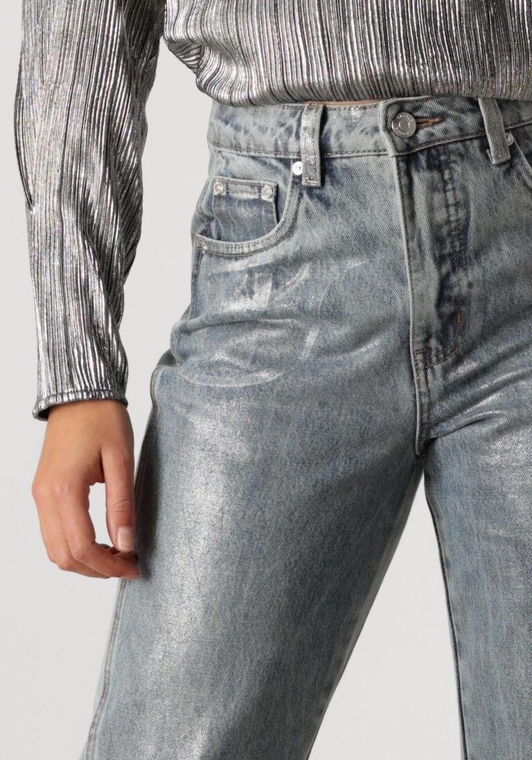 blauwe gestuz straight leg jeans coatygz hw straight jeans