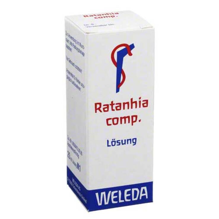 Ratanhia comp. äußerlich Lösung, 20 ml
