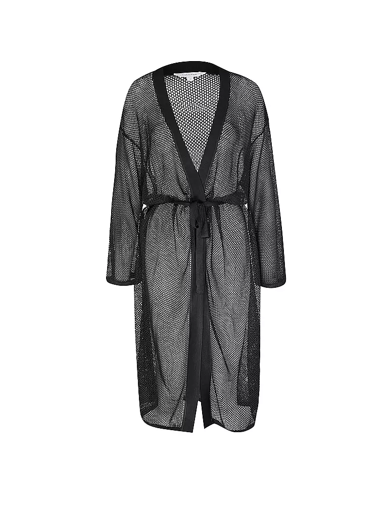 CALVIN KLEIN Kimono schwarz