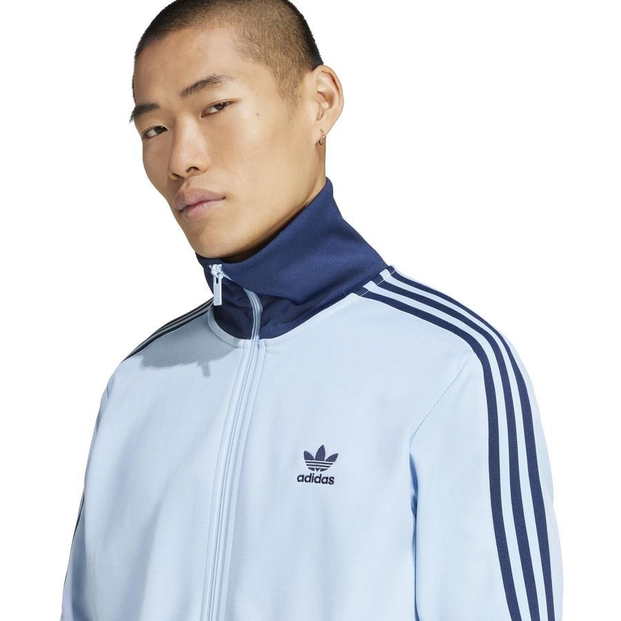 adidas Originals Haut d'Entraînement Classics Beckenbauer - Bleu Ciel/Bleu
