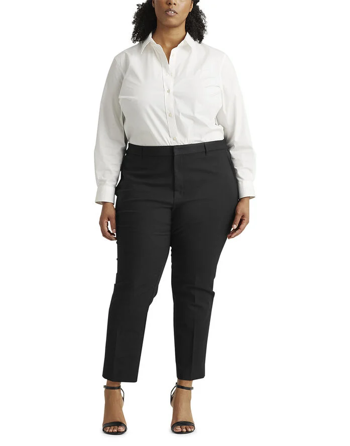 Lauren Ralph Lauren STRETCH DBL CTN-PANT Sort