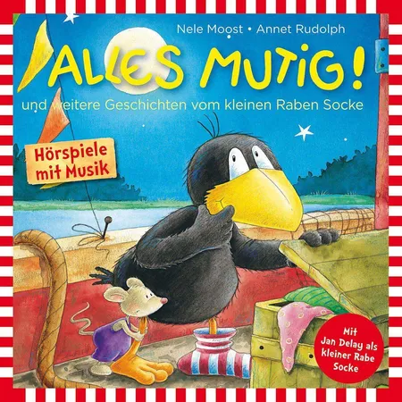 Karussell Hörspiel-CD Der kleine Rabe Socke - Alles Mutig! - und weitere Geschichten