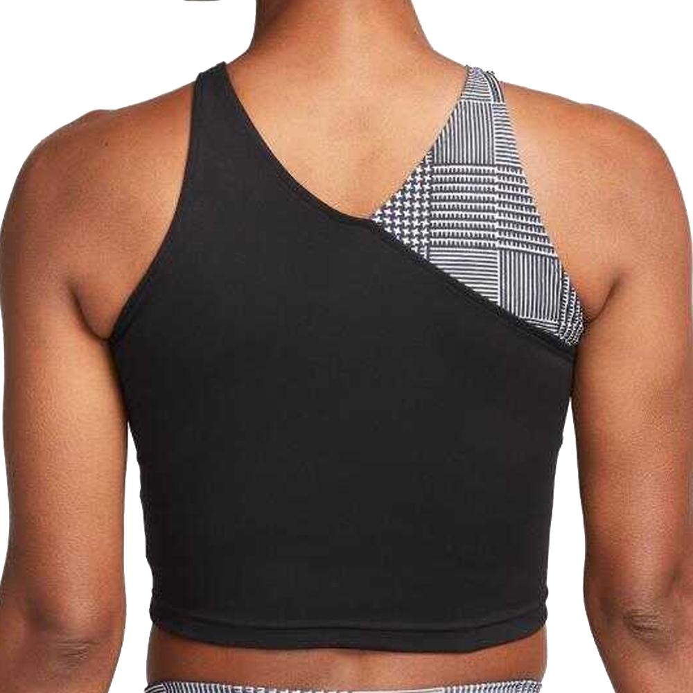 Nike Débardeur Noir/Gris Femme Nike Crop Tank