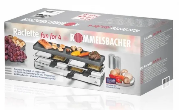 Rommelsbacher RC 800, 795 W, 230 V, 435 mm, 215 mm, 135 mm, 2,3 kg