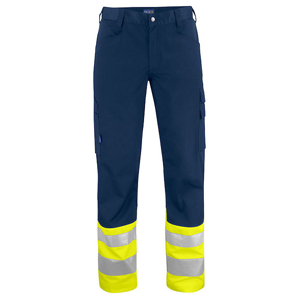 PROJOB Pantalon HV Jaune/Marine CL 1 T.42