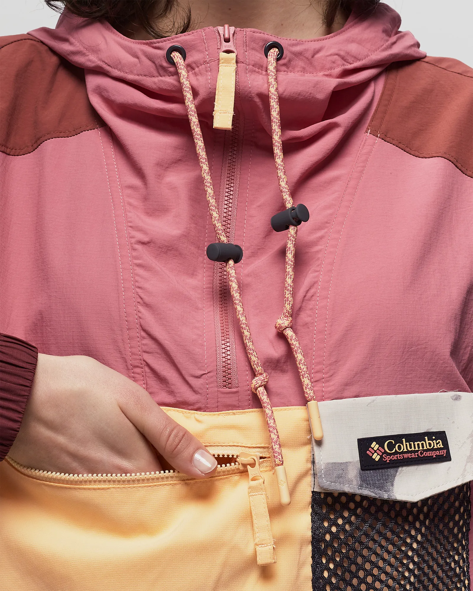 Columbia Painted Peak Cropped Wind Jacket