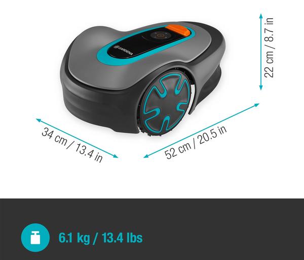 GARDENA Mähroboter SILENO minimo 500 m², ca.