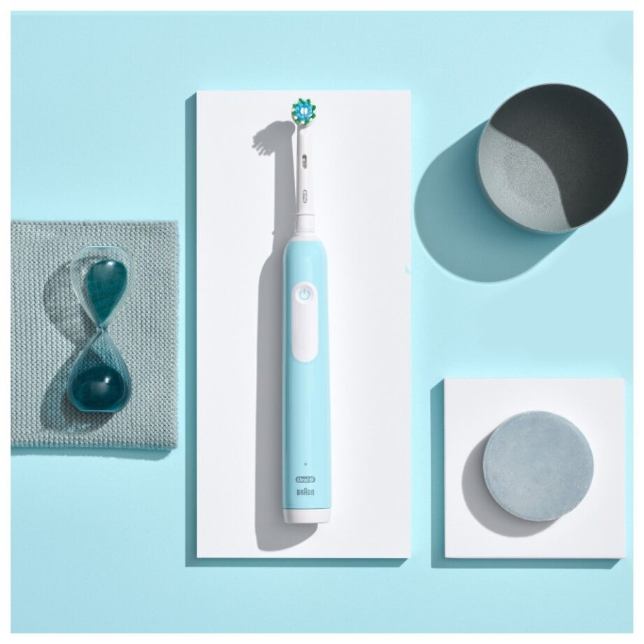 Oral-B - Pro1 Turkis Elektrisk Tandbørste + TC