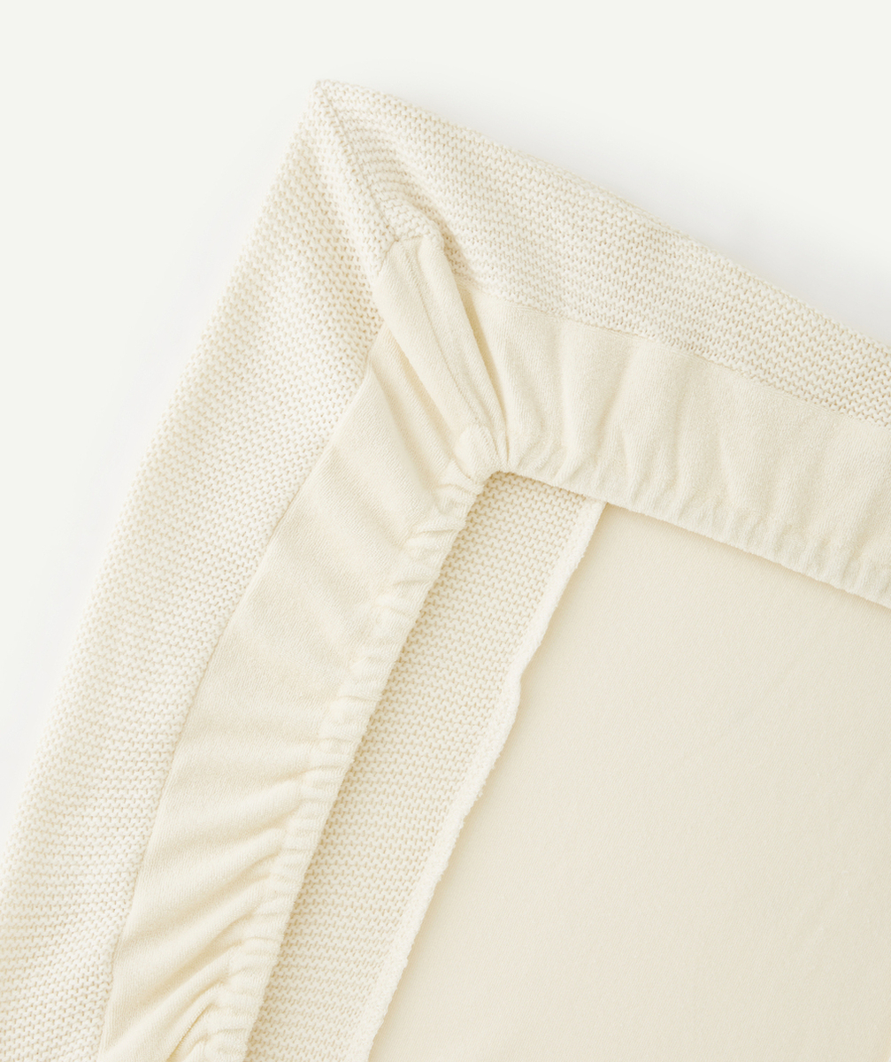 JOLLEINHOUSSE DE MATELAS À LANGER 50 X 70 CM BLANC CASSÉ