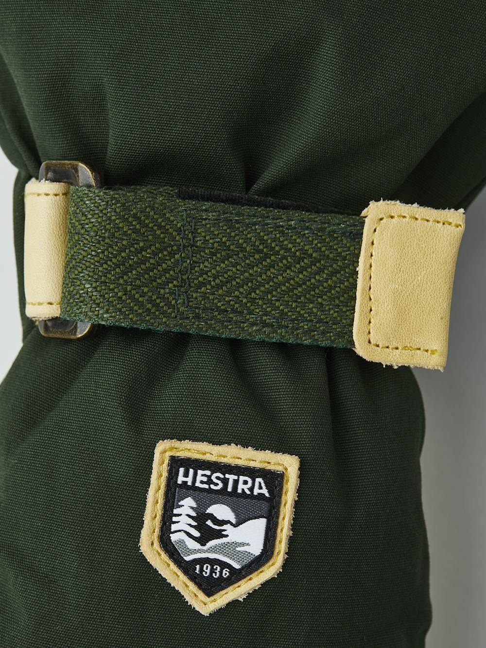 Abisko Ecocuir Mitt Junior 890/Dark Green