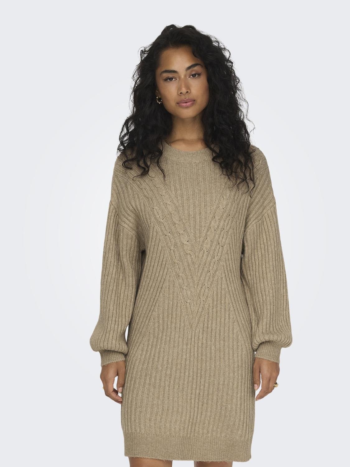 ONLALLIE Langes Kleid Irish Cream