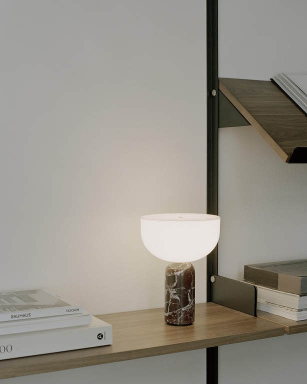 New Works Kizu tafellamp LED oplaadbaar Gris Du Marais