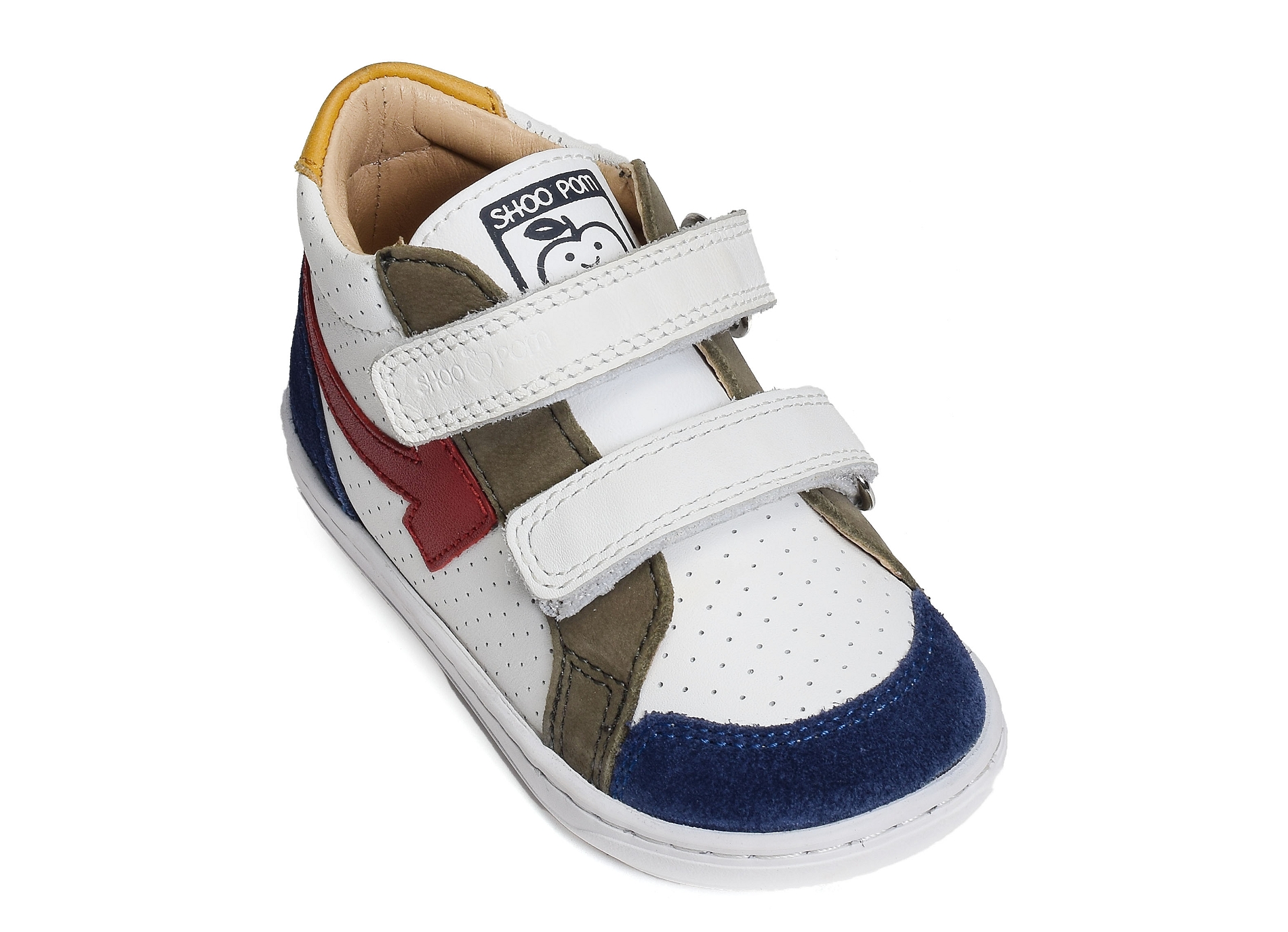 Bouba scratch arrow blanc rouge