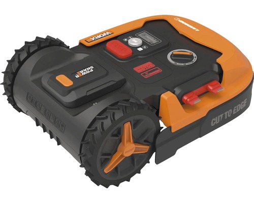 WORX 20V accu robotmaaier Landroid L1000 20 cm/1.000 m² met app WR147E.1, incl. installatiemateriaal