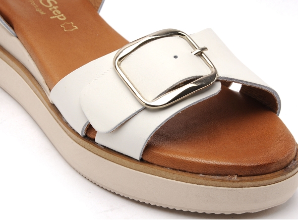 Goodstep nu pieds talons femme alisson 5142 blanc