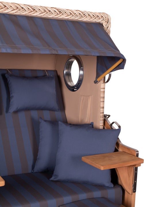 Rantum Teak PE shell strandstoel, ontwerp 582