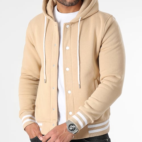 Veste Teddy A Capuche 3103 Beige