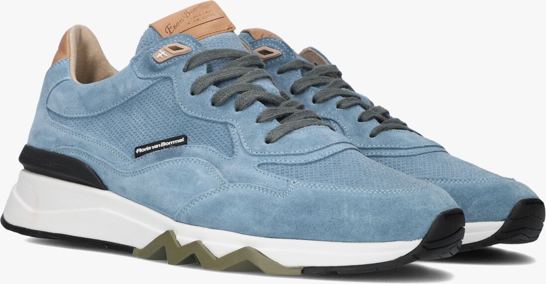 FLORIS VAN BOMMEL blauwe floris van bommel lage sneakers sfm-10136