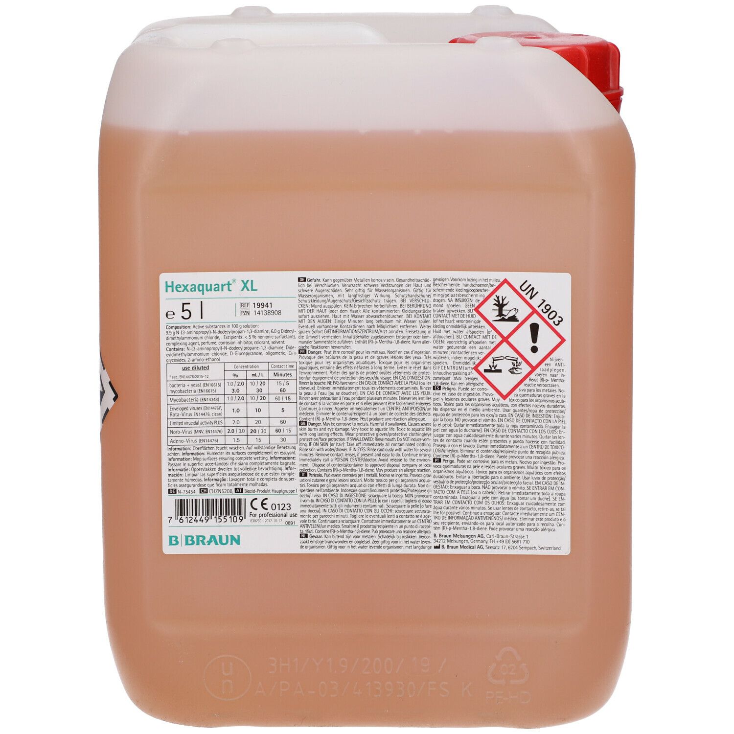 Hexaquart® XL Flächendesinfektionsmittel
