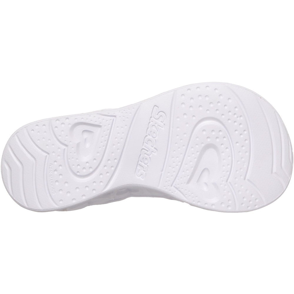Køb Skechers Silver Heart Lights Sandaler