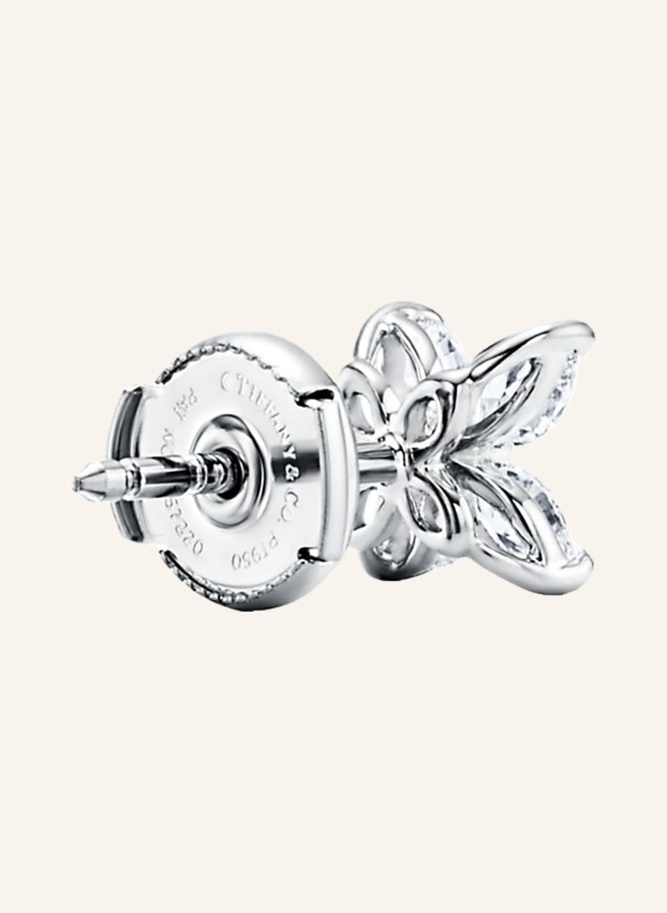 TIFFANY & Co. Tiffany Victoria® OHRRINGE aus Platin mit Diamanten