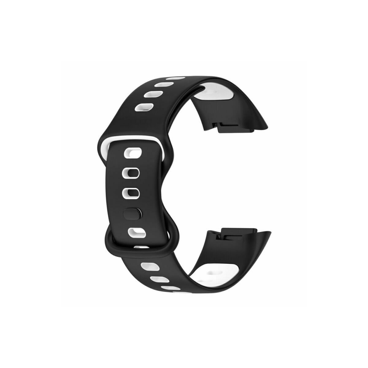 Twin Sport Armband Fitbit Charge 5 - Svart/hvit