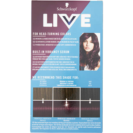 Permanent hårfarve 87 Mystic Violet m. serum