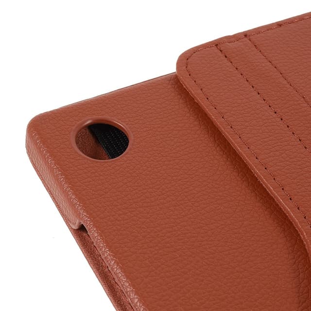 SKALO Samsung Tab A8 10.5 (2021/2022) 360 Litchi Flip Cover