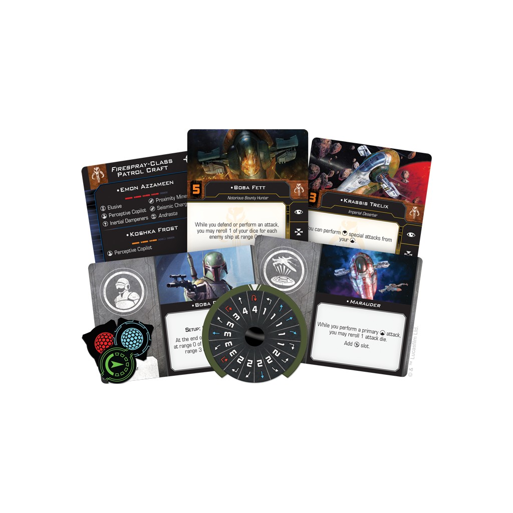 Star Wars - X-Wing 2.0 - Slave I Expansion Pack