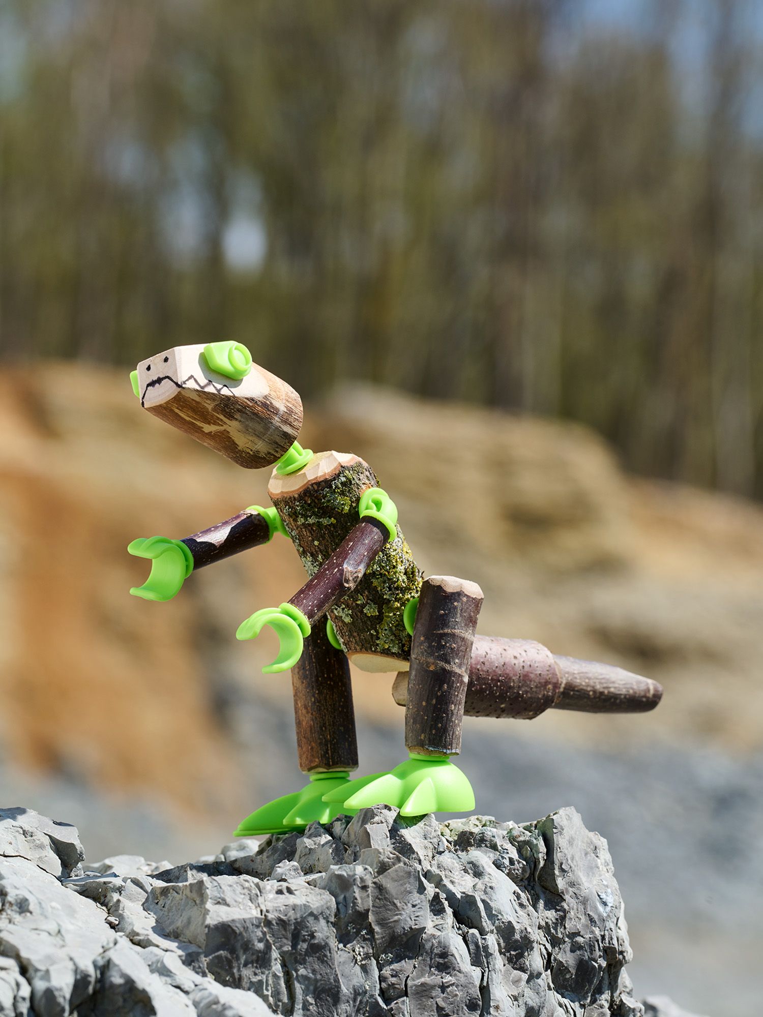 HABA Konstruktions-Spielset Terra Kids Connectors - Konstruktions-Set Dinosaurier