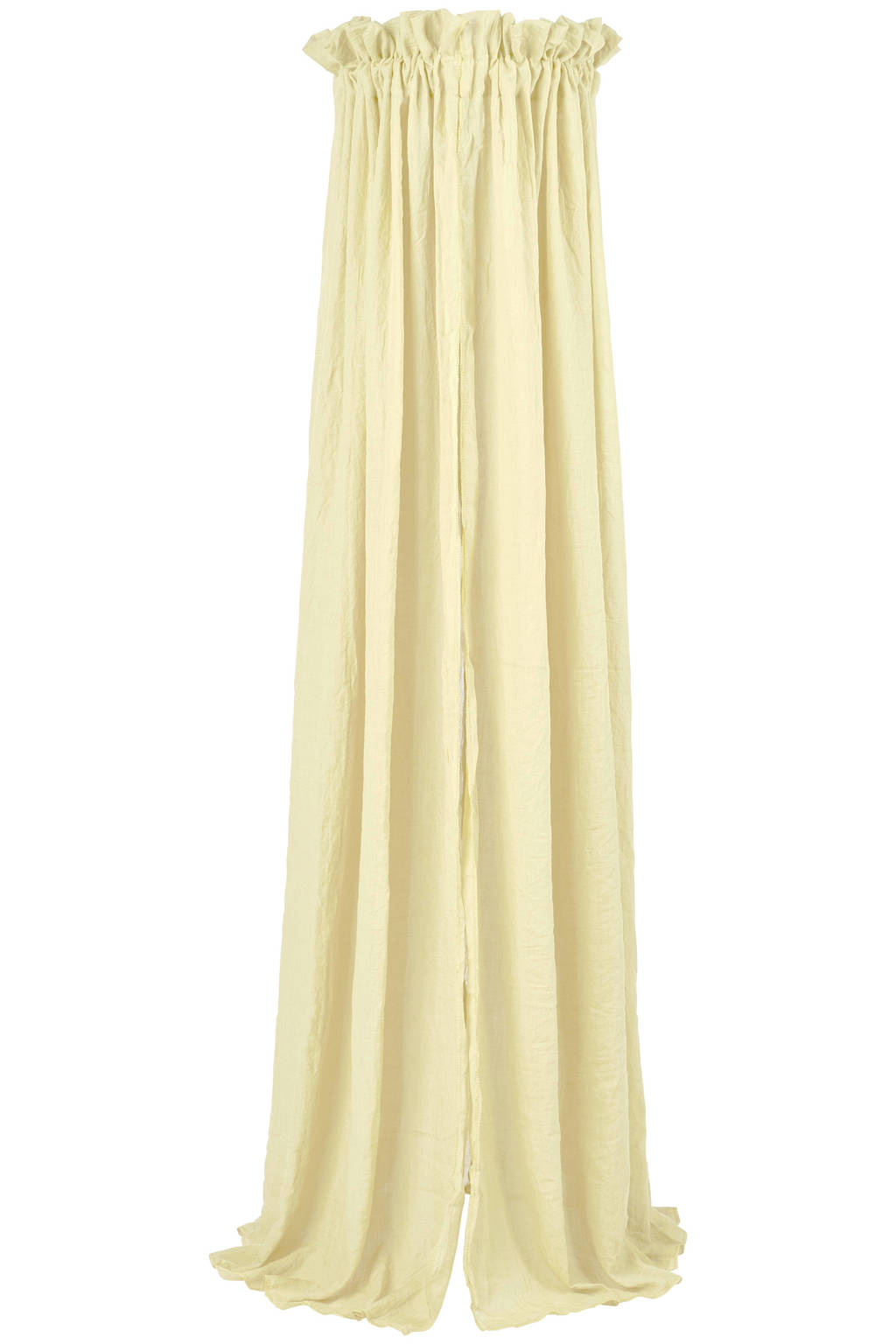 sluier uni soft yellow