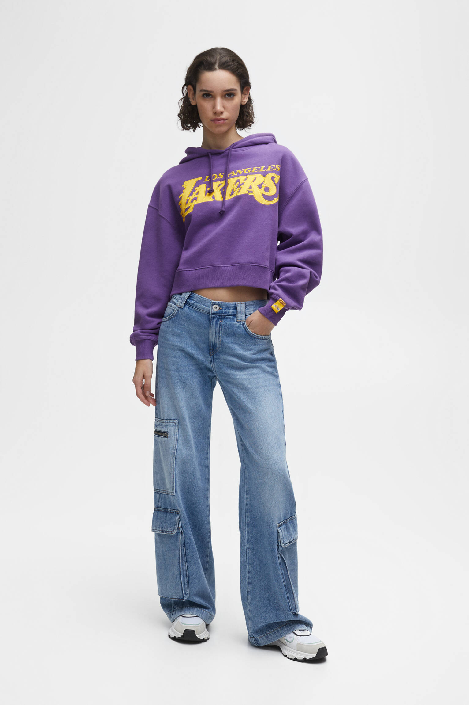 Moletom NBA Los Angeles Lakers - Roxo