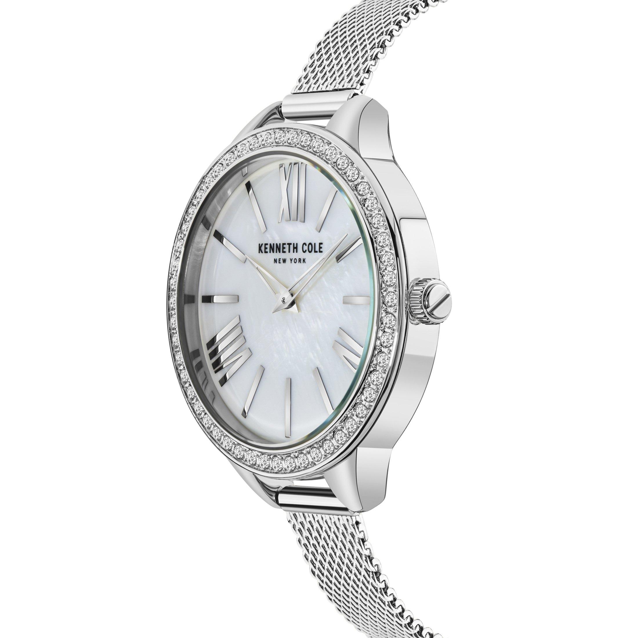 Kenneth Cole New York Dress Grey Fashion Analogue Quartz Watch