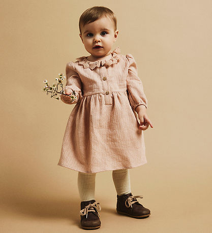 Lil Atelier KjoleBody l/æ - NbfRosita - Rugby Tan