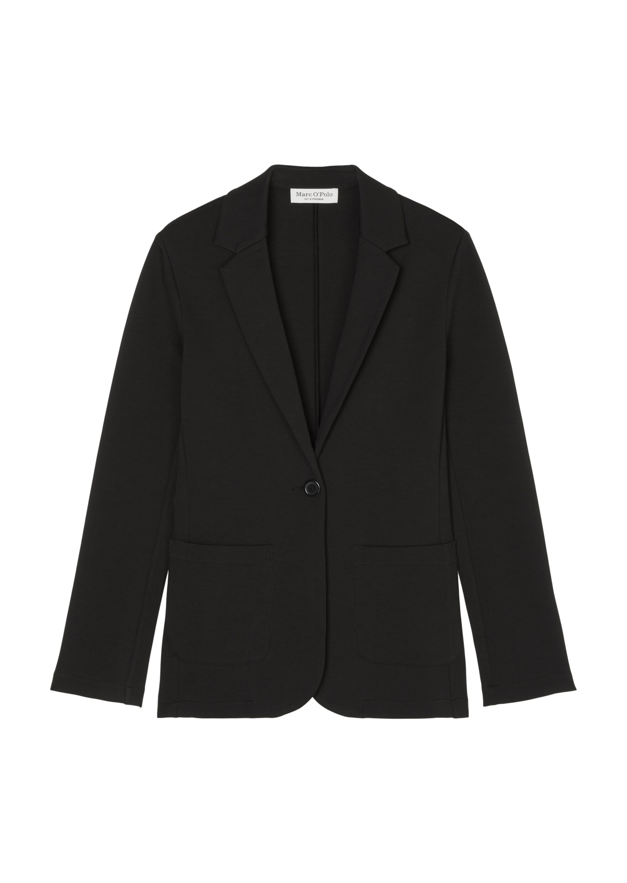 Jerseyblazer regularaus Interlock-Qualität