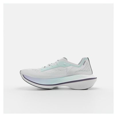 Chaussures Running Femme Kiprun Carbone KD900X LD Blanc/Vert