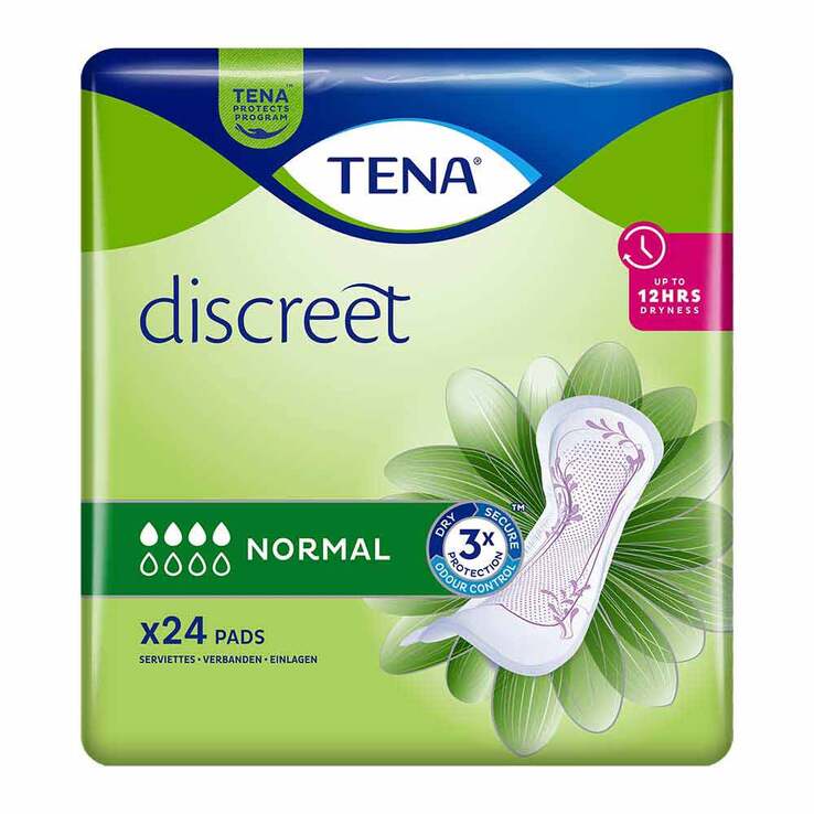 TENA® discreet Normal Einlagen bei Inkontinenz, 12X24 St