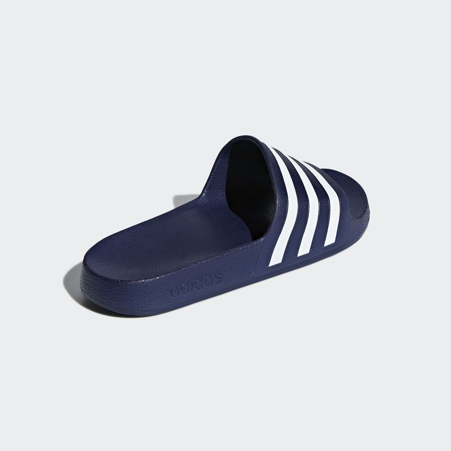 adidas Claquettes adilette - Bleu/Blanc