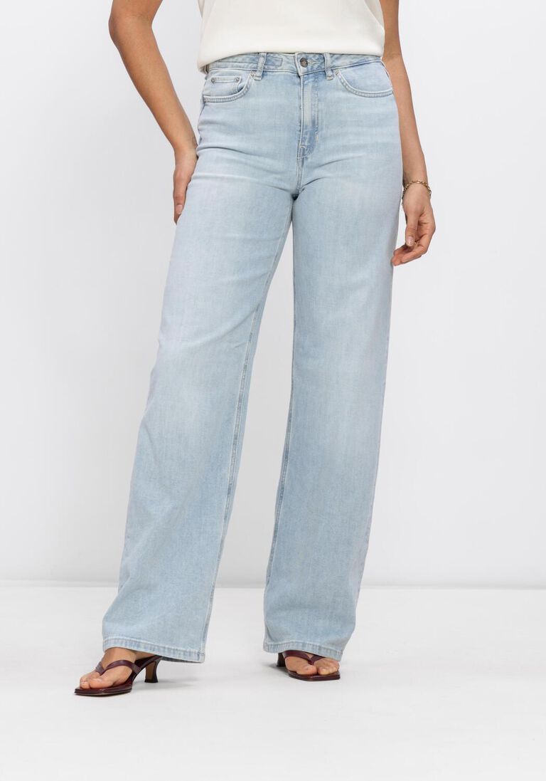 blauwe drykorn wide jeans medley