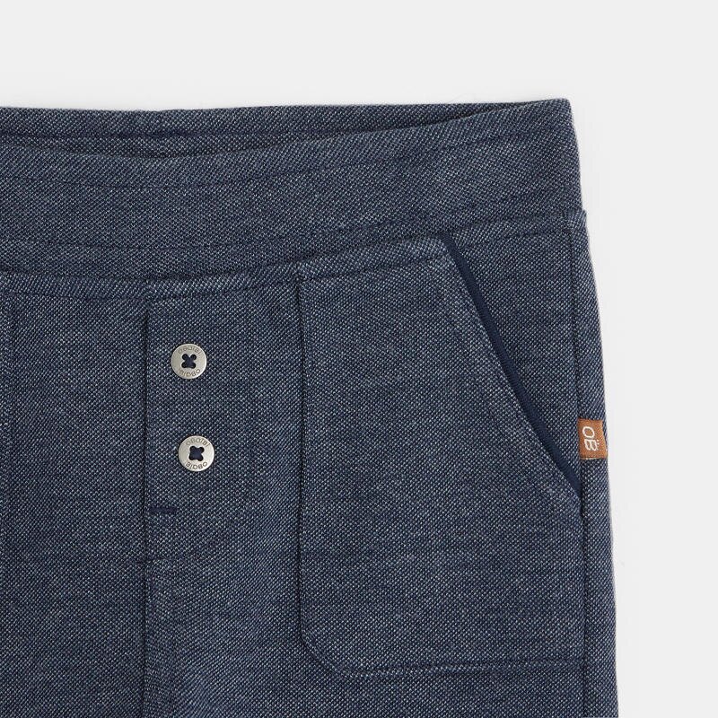 Pantalon coton fantaisie bleu bébé garçon Bleu