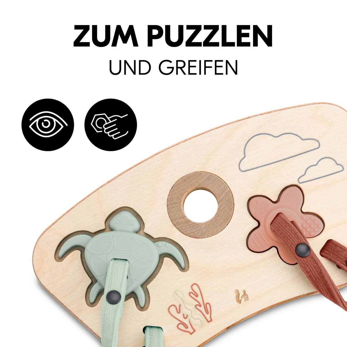 Hauck GmbH + Co. KG Hauck Play Puzzling S Turtle & Flower