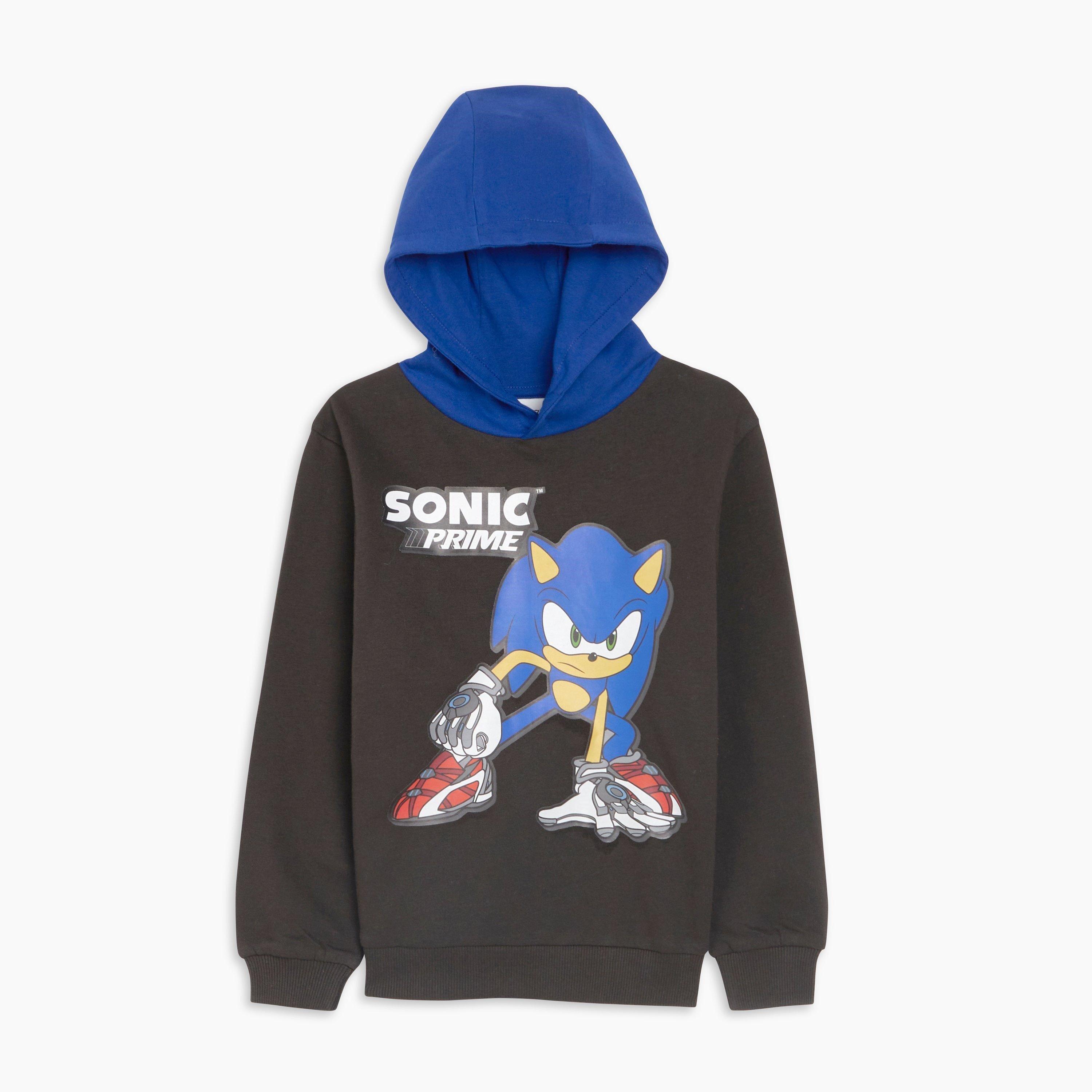Character Sonic the Hedgehog SONIC NOVELTY HOODIE