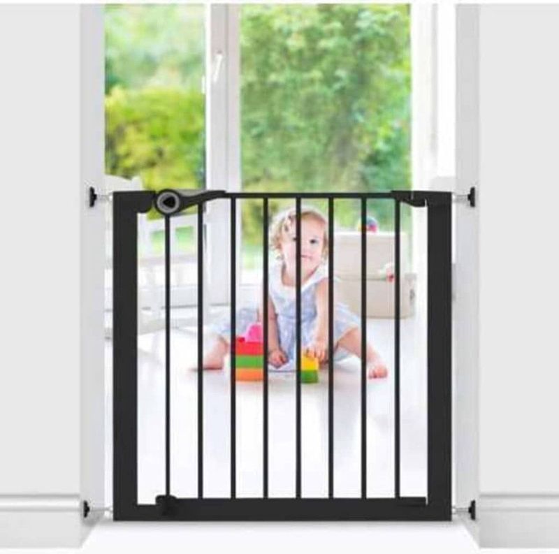 Noma - Veiligheidshekje Easy Pressure Fit - Zwart - Metaal - 75-82 cm