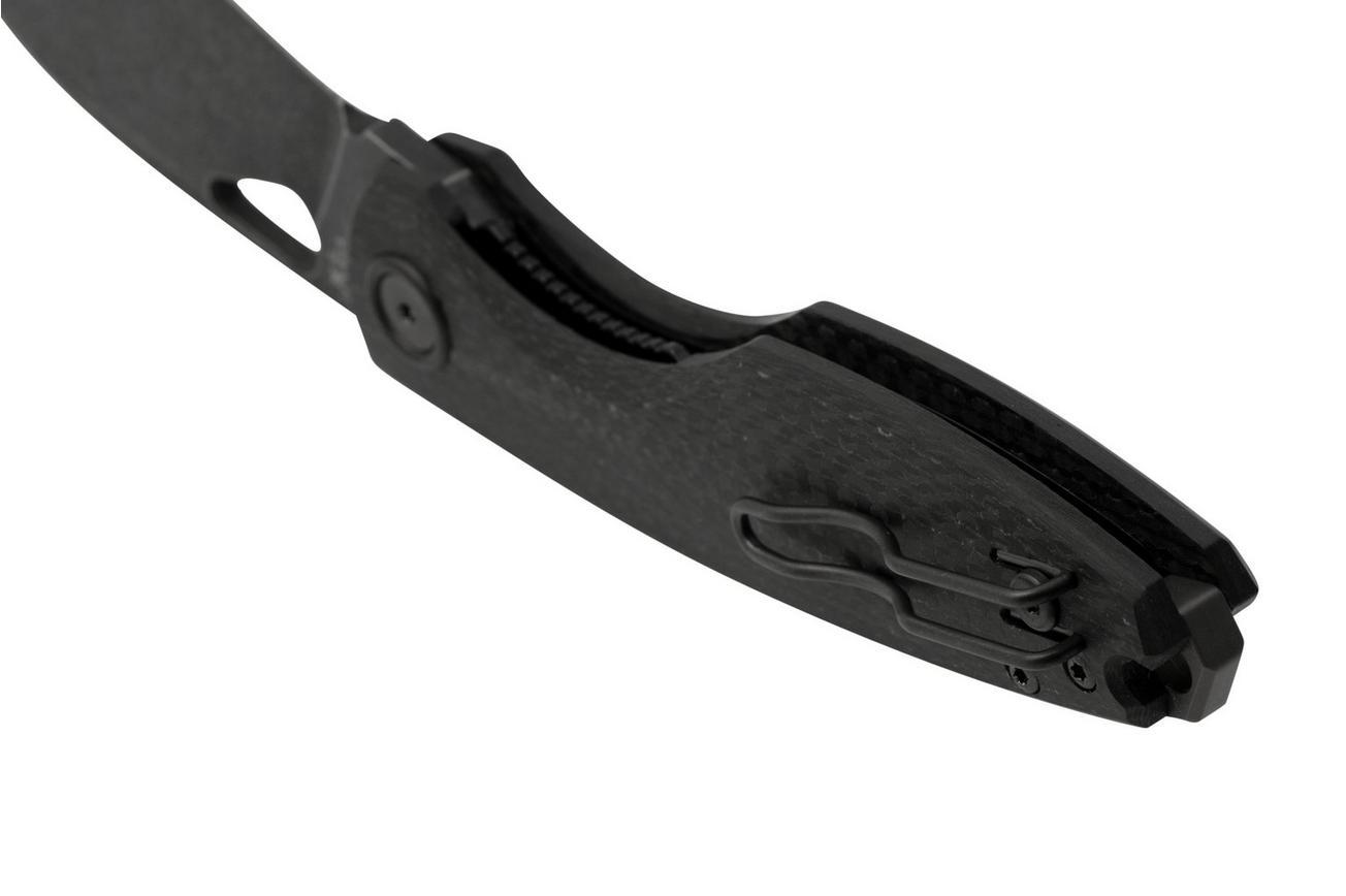 Fox Chilin FX-530-CFDSW PVD Black Stonewashed M398, Carbon Fiber zakmes, Jesper Voxnaes design