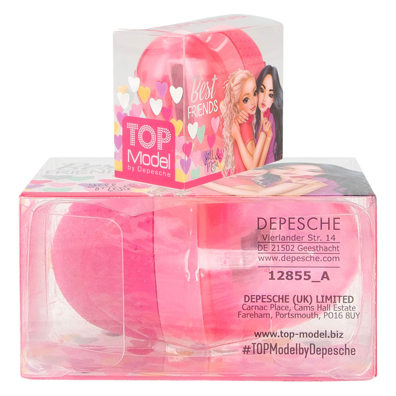 TOPModel 2In1 Hart Gum & Puntenslijper Best Friends