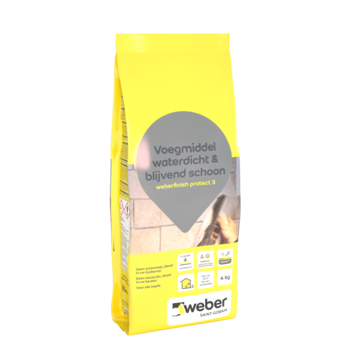 Weber finish protect 3 voegmiddel wit 4kg